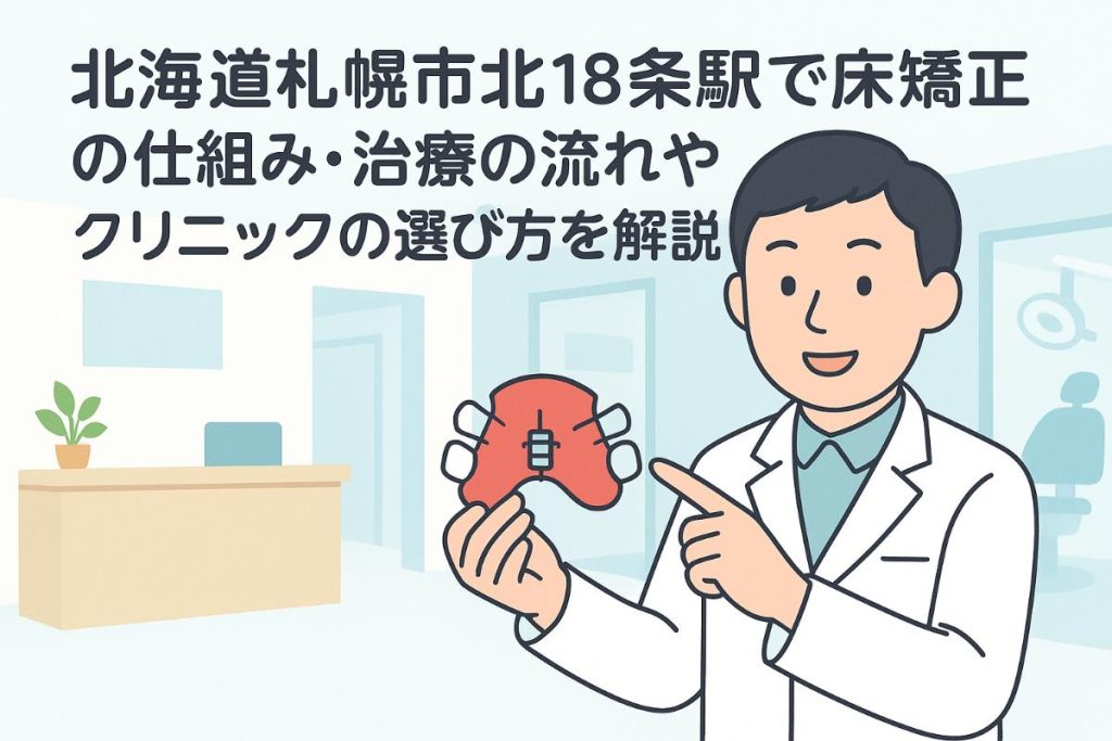 20 北18条駅 床矯正 - 小児矯正は北海道北広島市にある歯医者のさいわいデンタルクリニック札幌大曲