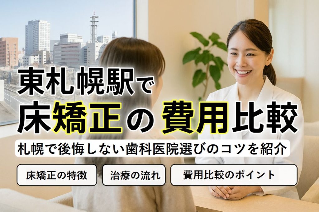 26 東札幌駅 床矯正 - 小児矯正は北海道北広島市にある歯医者のさいわいデンタルクリニック札幌大曲